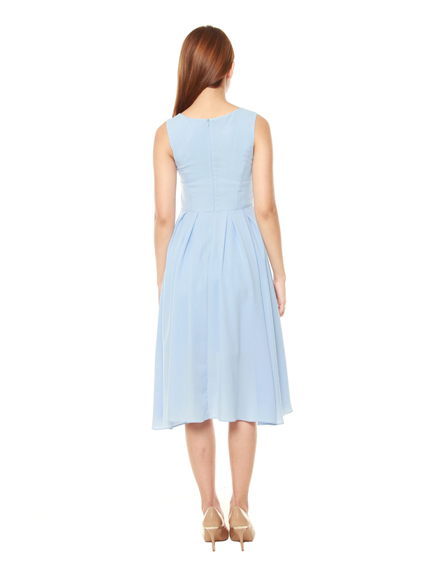 Summer Dress in Pale Blue